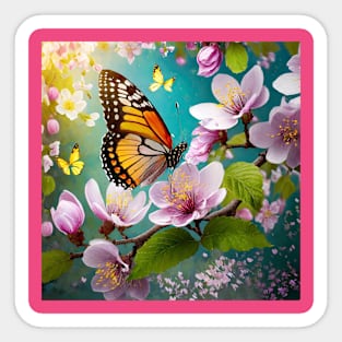 Butterfly Sticker